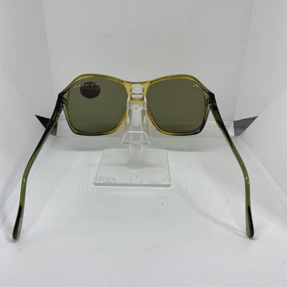 VINTAGE CARL ZEISS OVAL SUNGLASSES 58-16-125 #689 8058 Yellow Frame Clarlet NWT - Picture 4 of 7